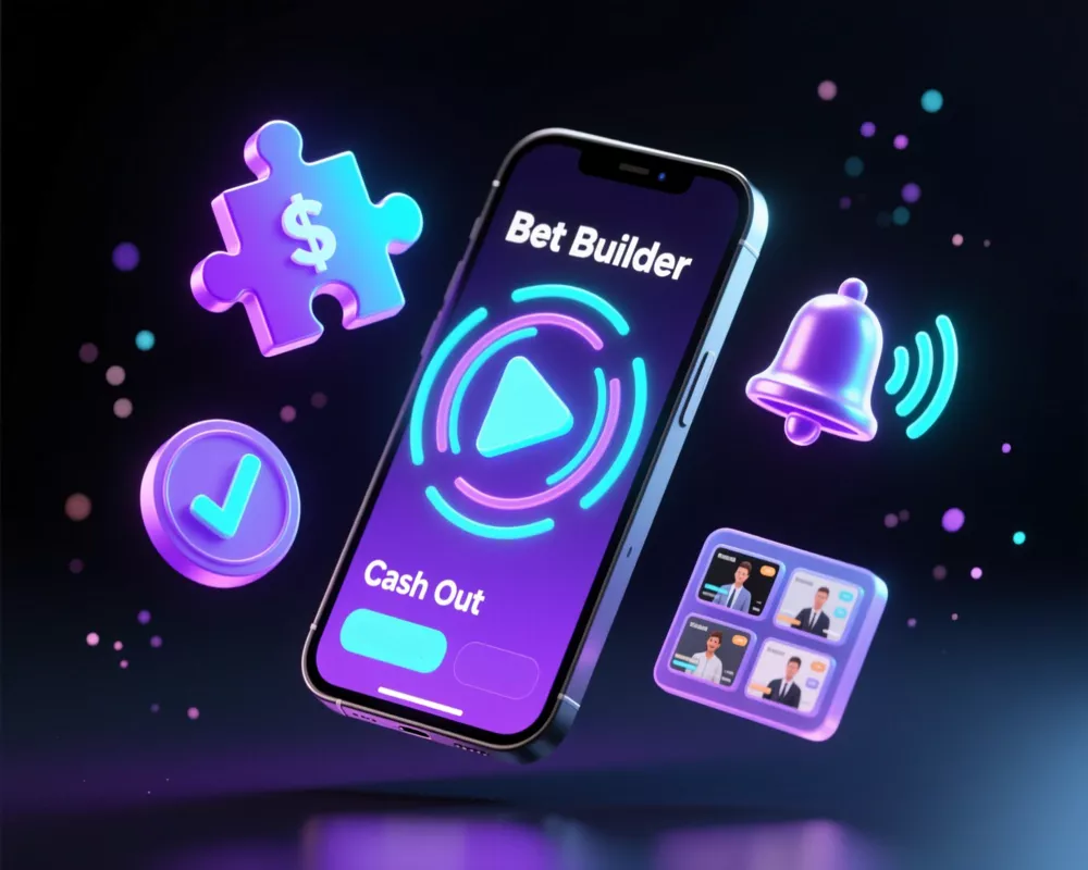 Fonctionnalités innovantes des applications bookmakers : Bet Builder, Cash Out, Voice Betting et AR