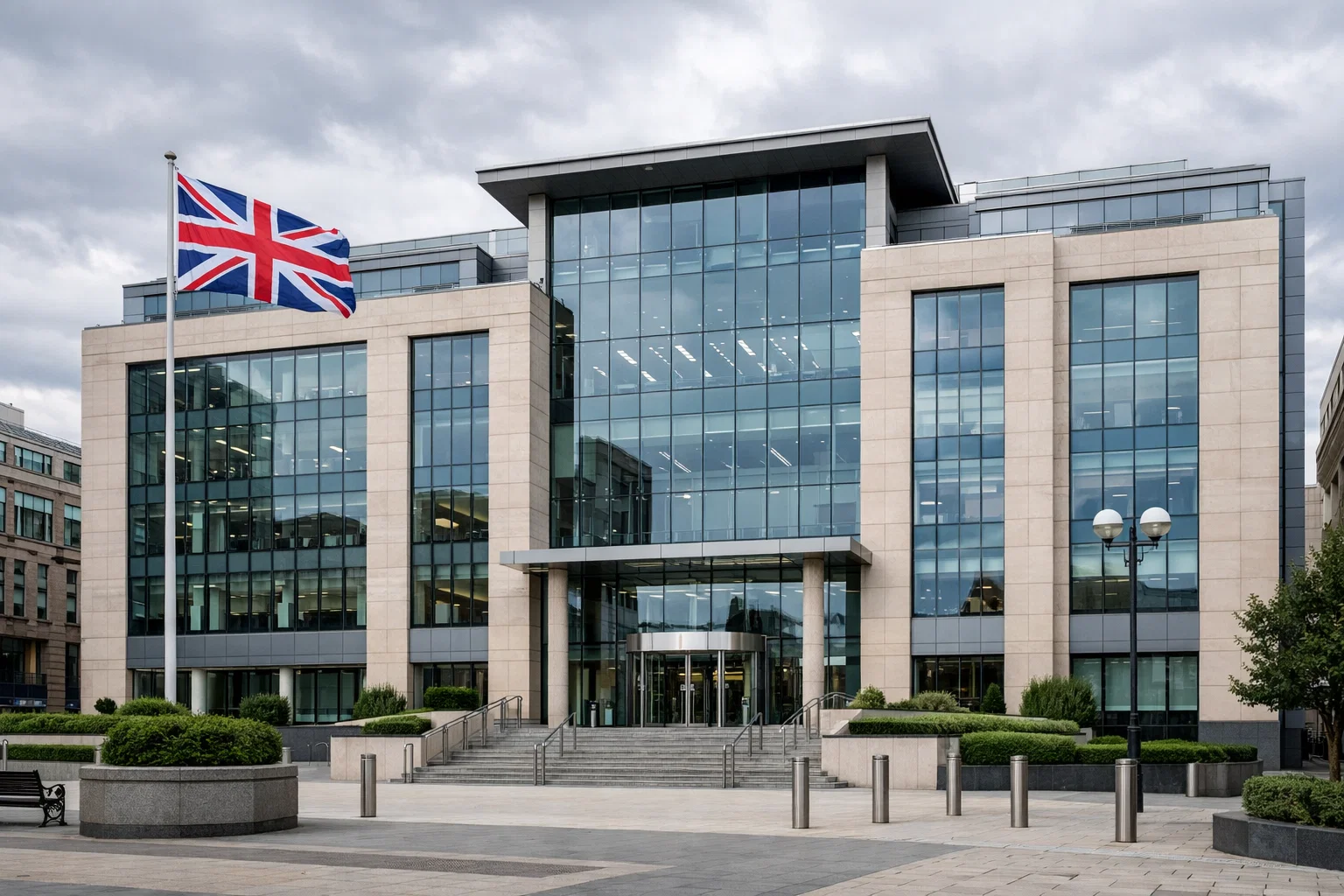 Bâtiment officiel de la UK Gambling Commission à Birmingham